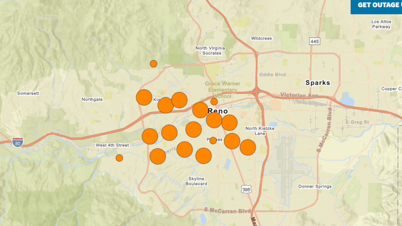 Power Outage Reno Today: NV Energy Reports Thousands Without Electricity as Winter Storm Conditions Impact Infrastructure Across the City